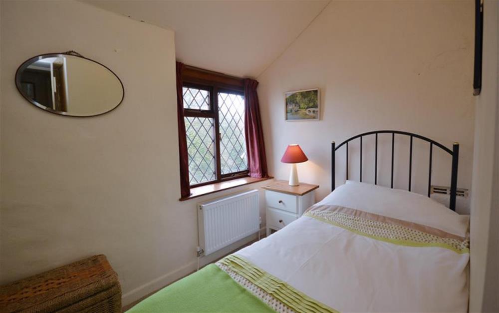 The single bedroom. at Moorlands Cottage in Belstone