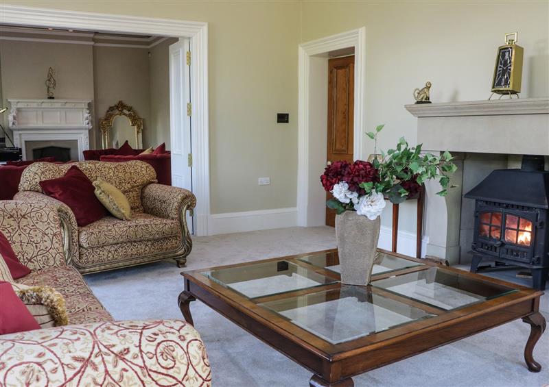 The living room at Moorlands, Foulridge