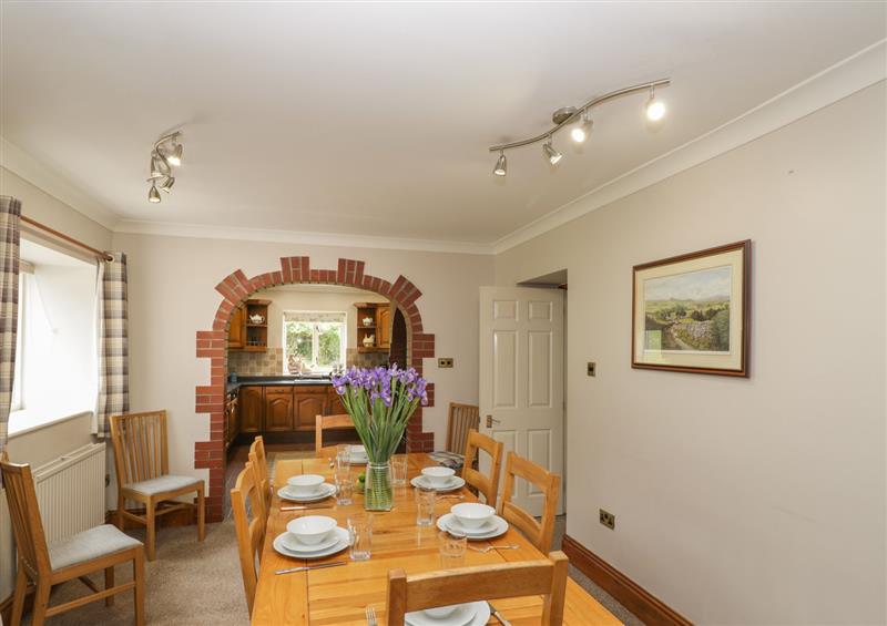 Dining room at Moors Farm, Littledean