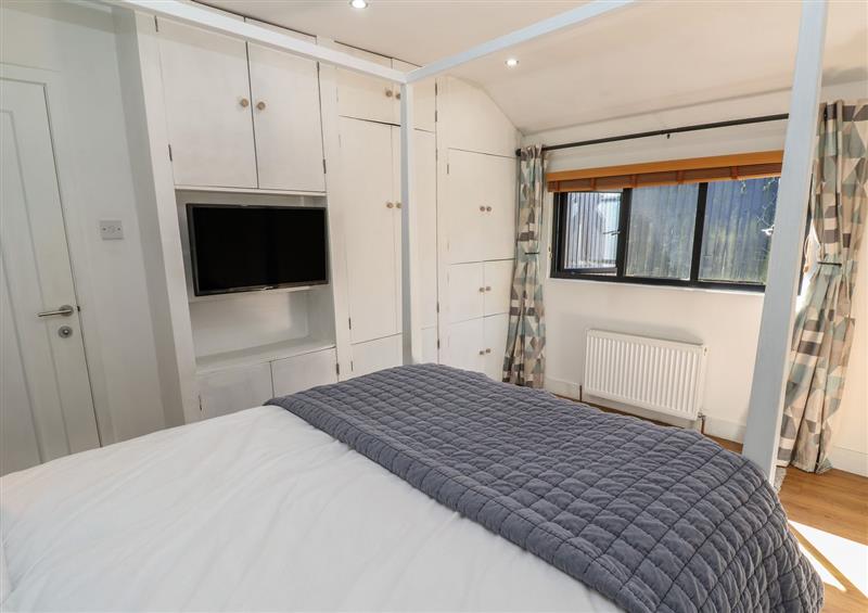 One of the bedrooms at Moorside, Carbis Bay