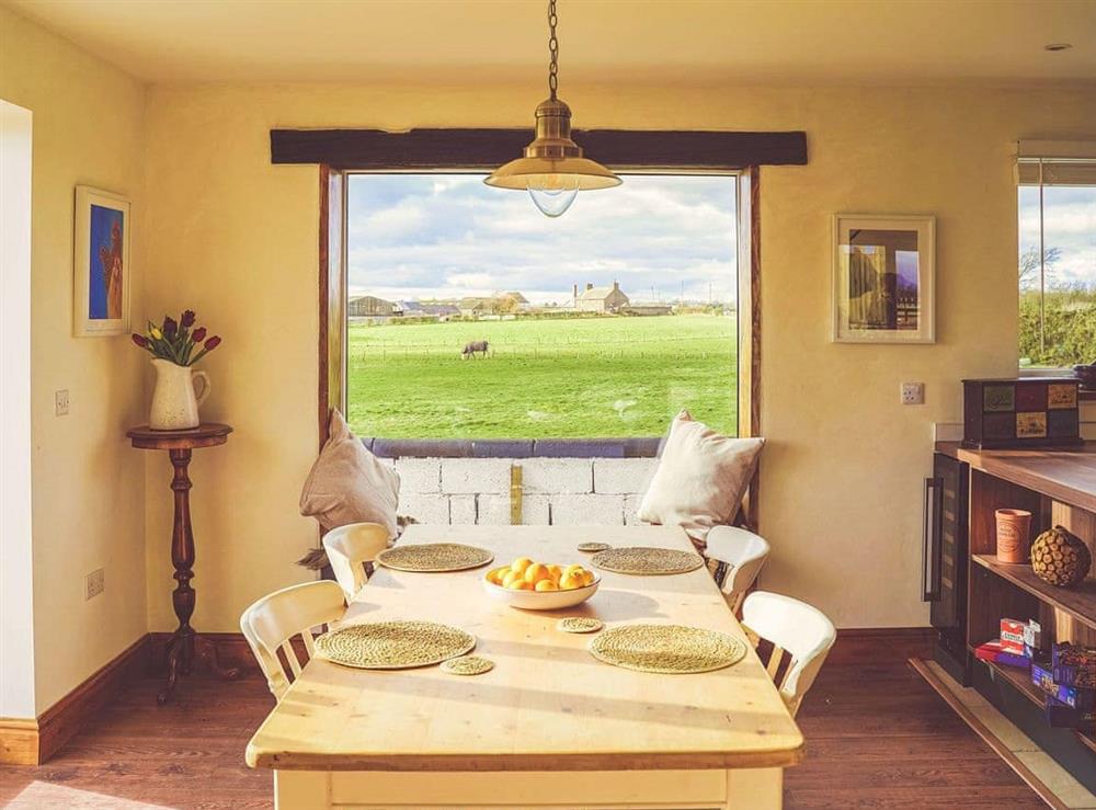 Dining Area at Moorside Cottage in Eastriggs, Dumfriesshire