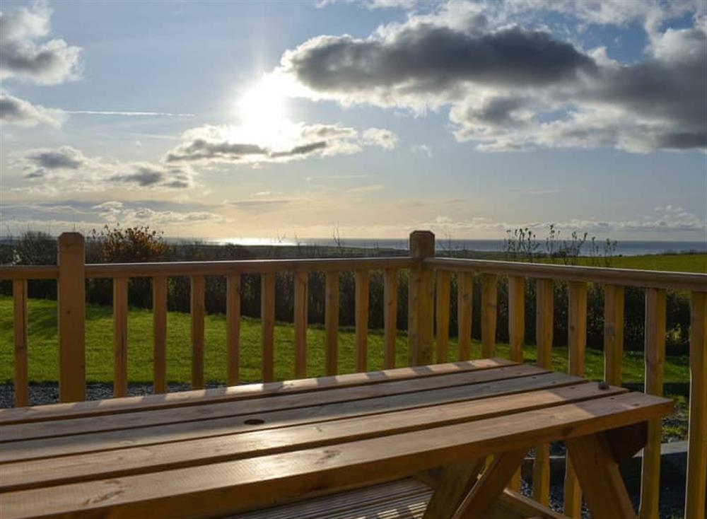 Views from Black Coombe at Moorside Glamping Pods