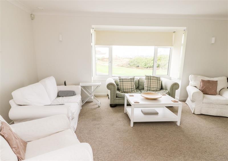Relax in the living area at Moorside, Trearddur Bay