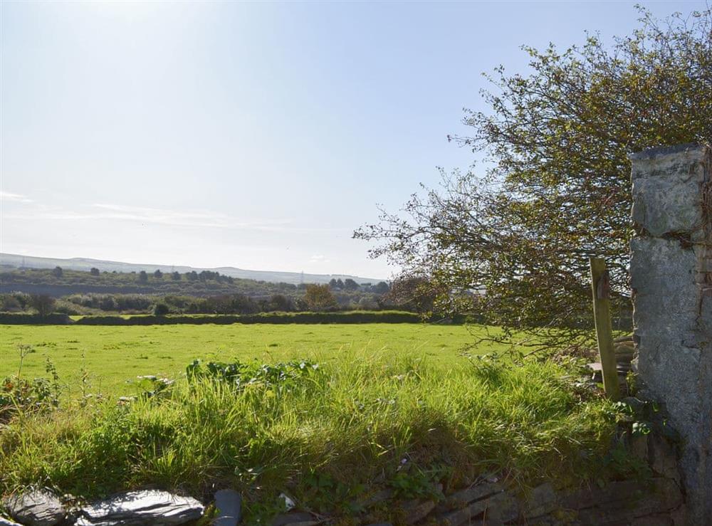 View at Moorview in Delabole, near Tintagel, Cornwall