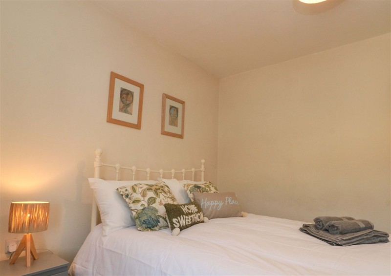 One of the bedrooms at Moot Cottage, Driffield