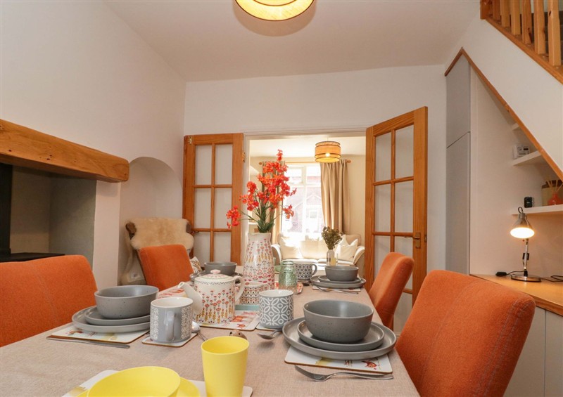 The dining area at Moot Cottage, Driffield