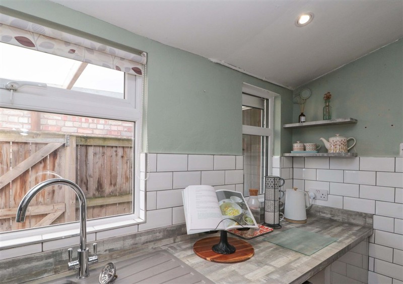 This is the kitchen at Moot Cottage, Driffield