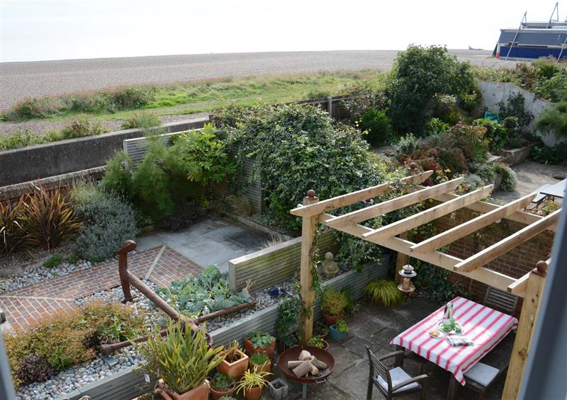 This is the garden at Moot Green House, Aldeburgh, Aldeburgh
