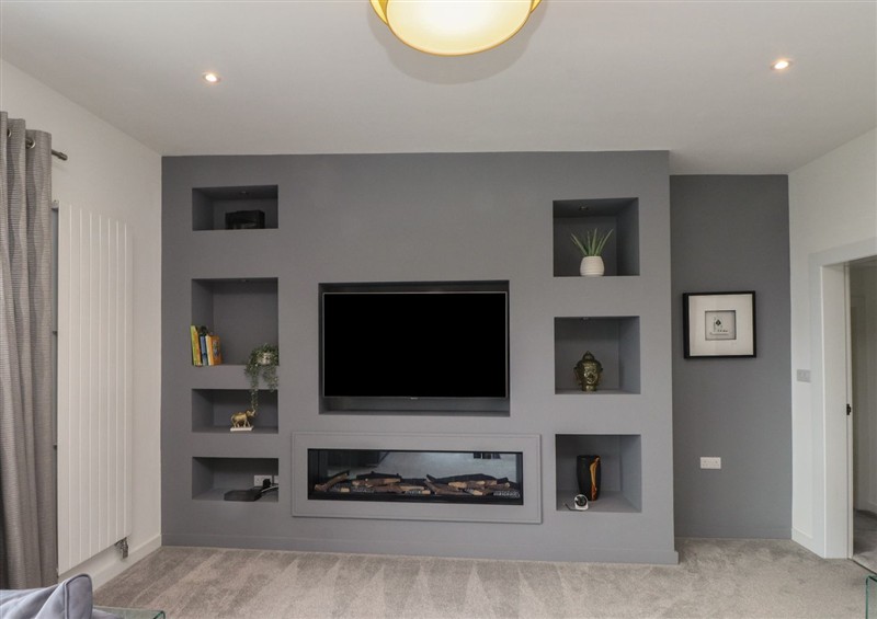 Relax in the living area at Mor Glas, Deganwy