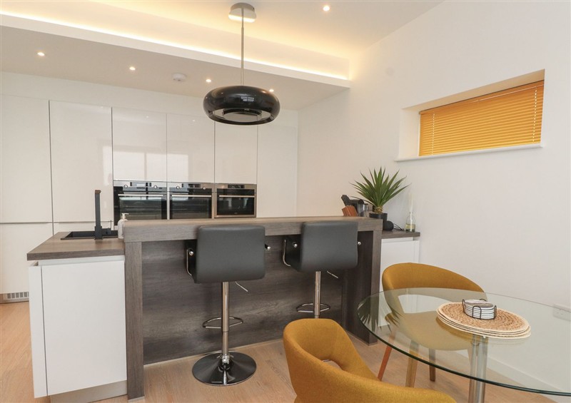 The kitchen at Mor Glas, Deganwy