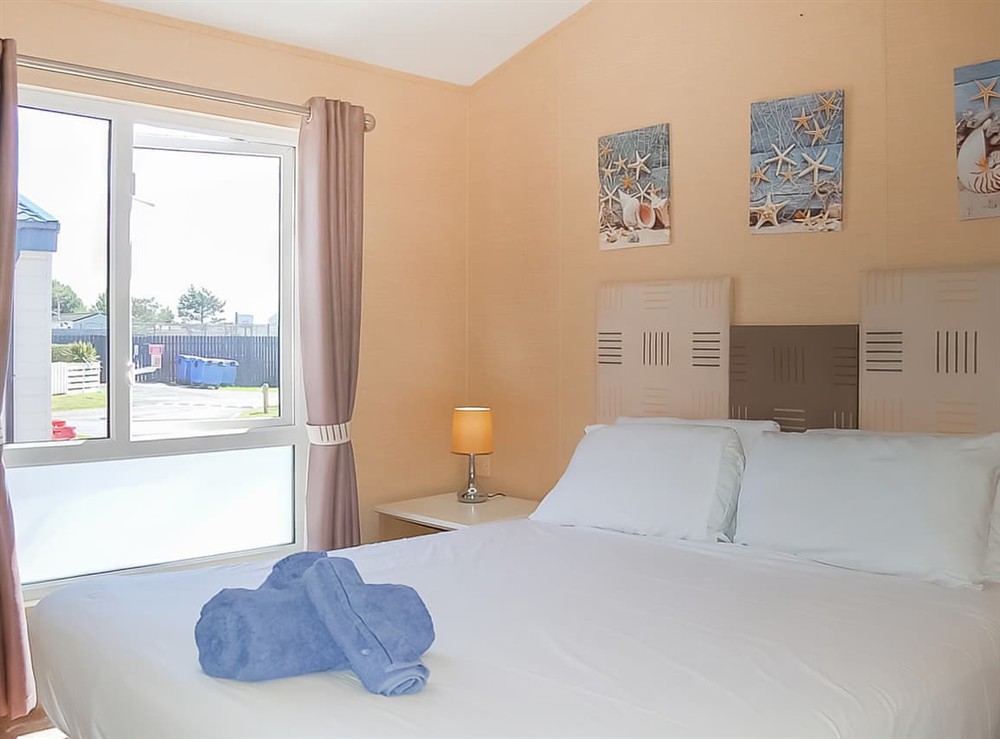 Double bedroom at Morannedd in Talybont nr Barmouth, Gwynedd