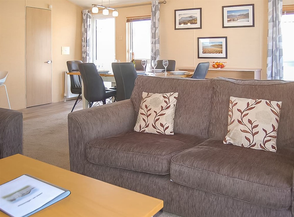 Open plan living space (photo 3) at Morannedd in Talybont nr Barmouth, Gwynedd