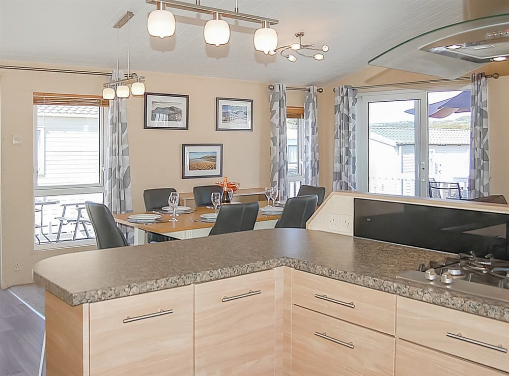 Open plan living space (photo 7) at Morannedd in Talybont nr Barmouth, Gwynedd