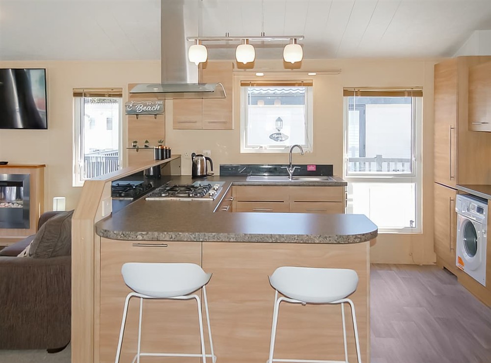 Open plan living space (photo 8) at Morannedd in Talybont nr Barmouth, Gwynedd