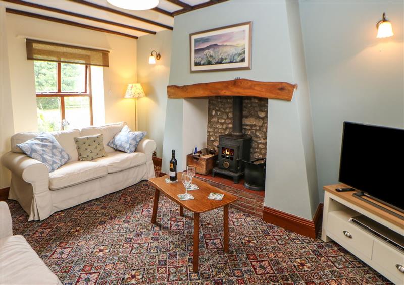The living area at Mordon Moor Cottage, Sedgefield