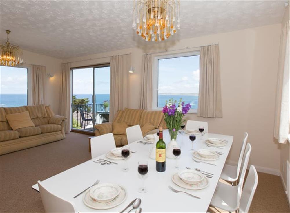 Living room/dining room at Mordros @ Carbis Bay in , St Ives