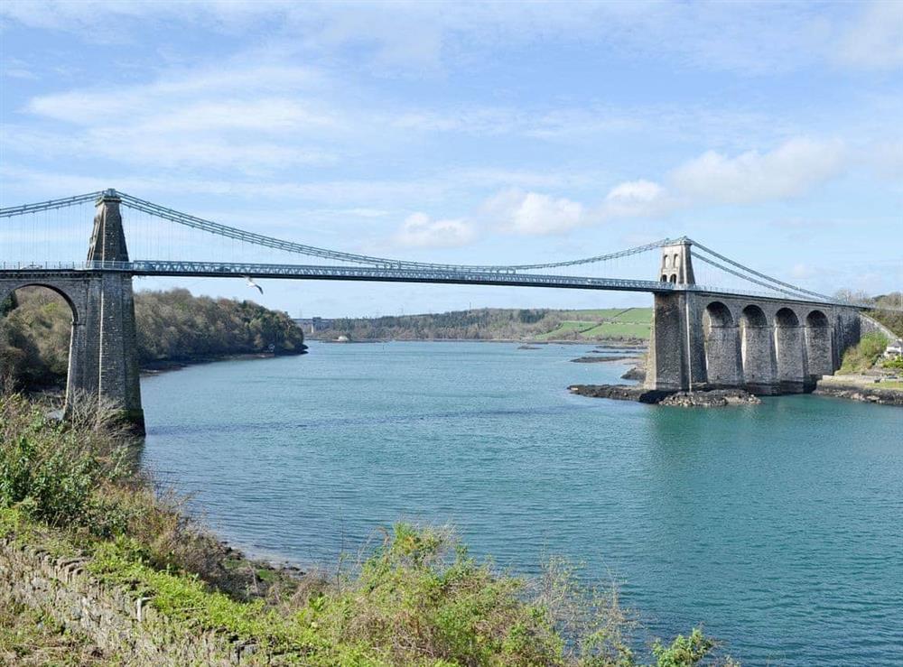 Menai Bridge (photo 2) at Moriah in Port Dinorwic, Gwynedd