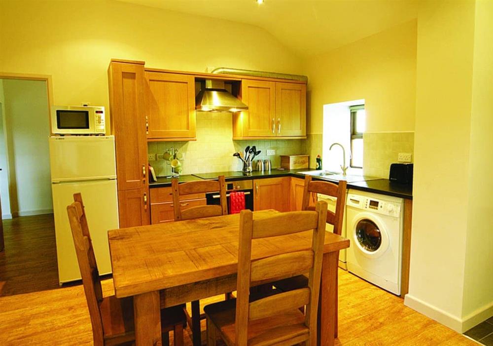 Moriah kitchen at Moriah in Port Dinorwic, Gwynedd