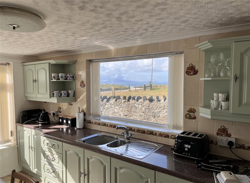 This is the kitchen at Morlais (Voice of the Sea), Aberffraw