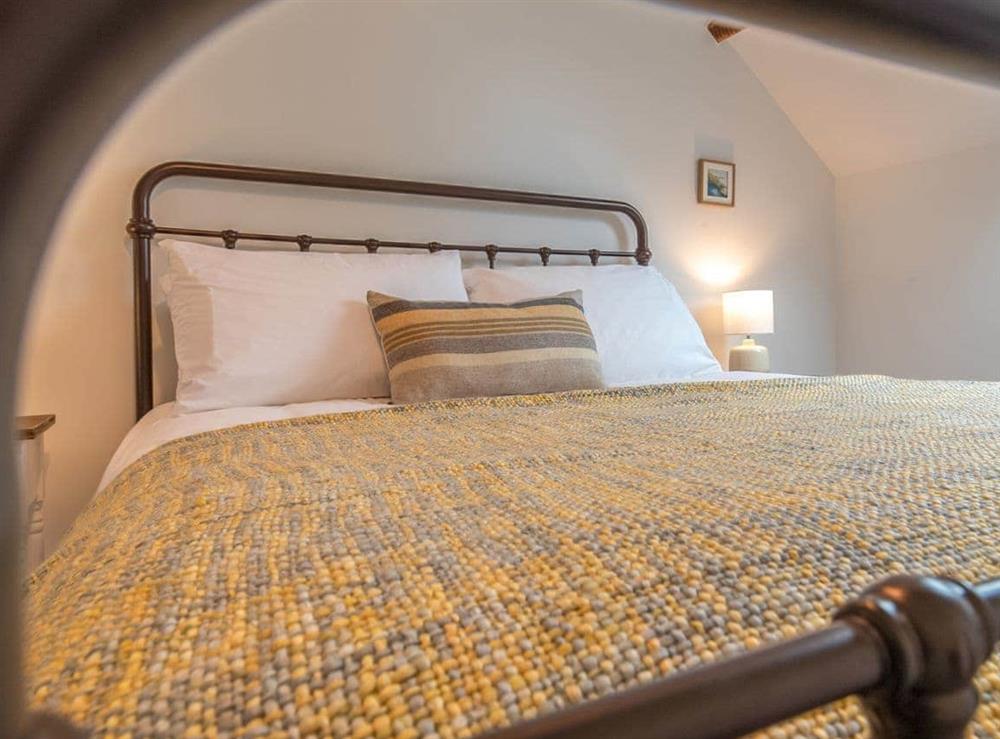 One of the bedrooms at Morlan Cottage in Newport, Pembrokeshire, Dyfed