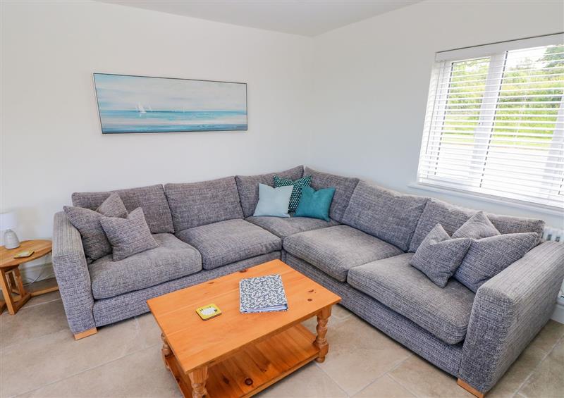 Relax in the living area at Morlan Cottage, Newport