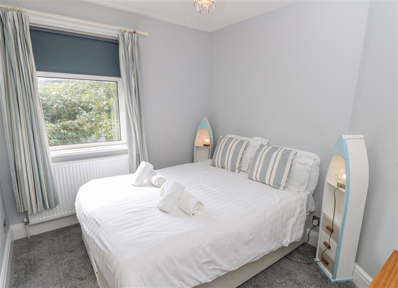 One of the bedrooms at Morningside, Totland Bay