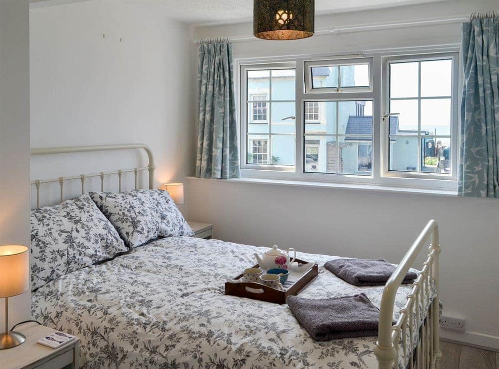 Double bedroom at Morolwg in Borth, near Aberystwyth, Cardigan, Dyfed