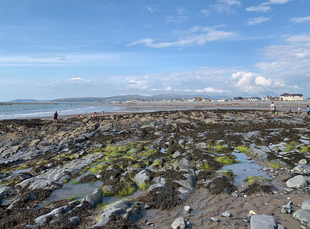 The beach at Borth (photo 4) at Morolwg in Borth, near Aberystwyth, Cardigan, Dyfed