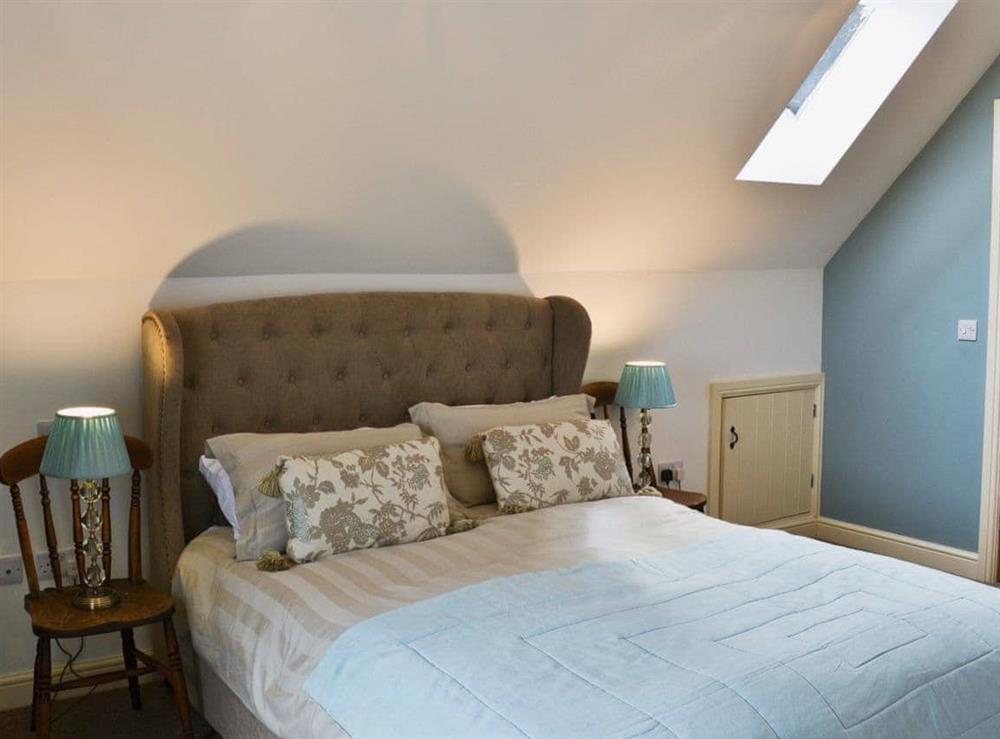 Double bedroom at Mortar Barn in Sneatonthorpe, near Whitby, North Yorkshire