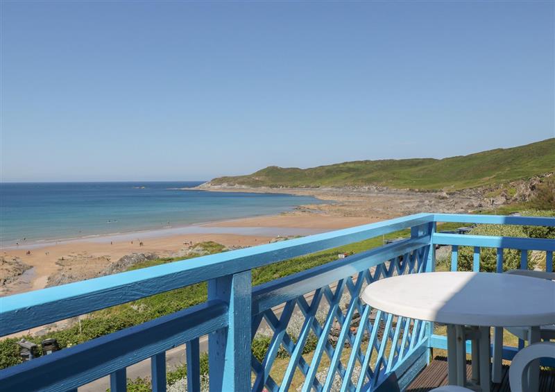 Enjoy the garden at Morte View, Woolacombe