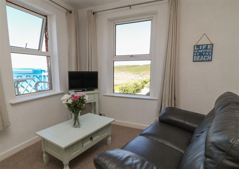 This is the living room at Morte View, Woolacombe