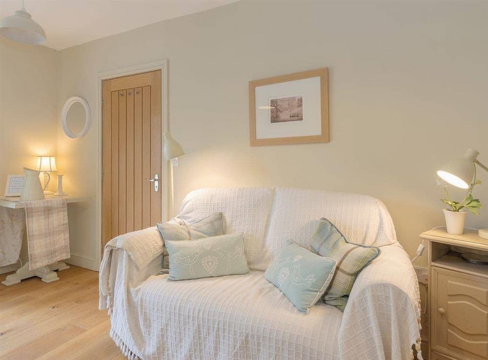 Comfy living area at Mortimer Trail Mews in Mortimers Cross, near Leominster, Herefordshire