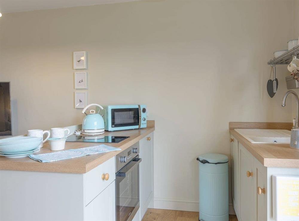 Kitchen area at Mortimer Trail Mews in Mortimers Cross, near Leominster, Herefordshire