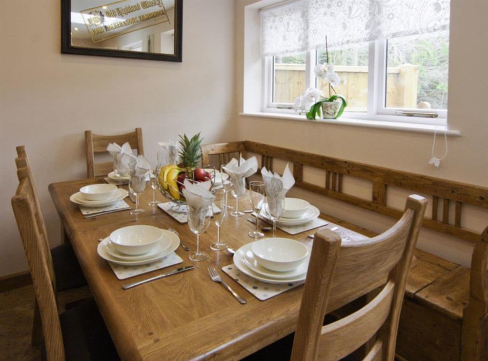 Dining Area at Morton Grange Coach House in Ellesmere, Shropshire