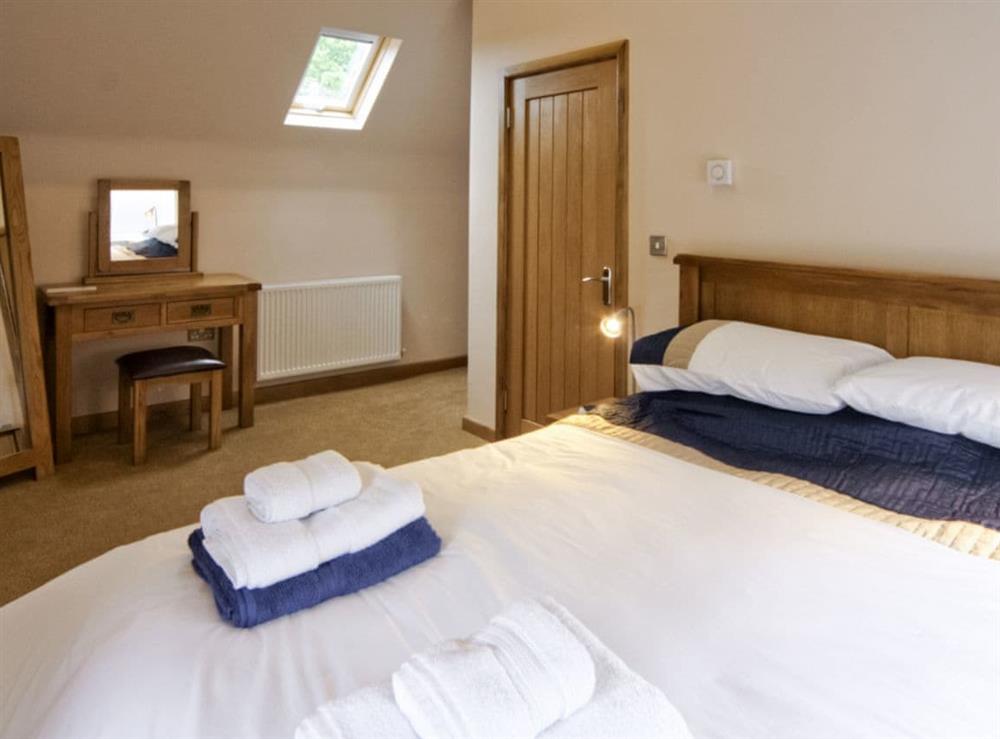 Double bedroom at Morton Grange Coach House in Ellesmere, Shropshire