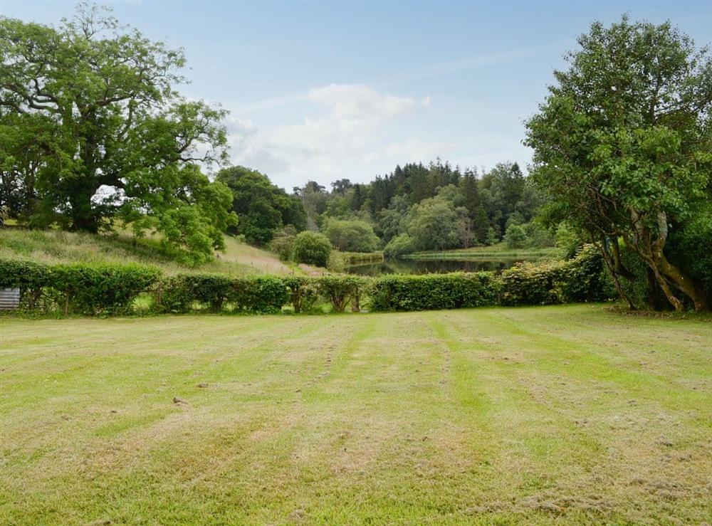Garden at Morton Mains Steading Cottage in Thornhill, Dumfries and Galloway, Dumfriesshire
