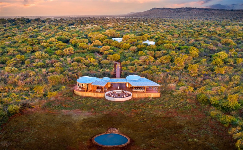 Morukuru Farm House at Morukuru Farm House in Madikwe Game Reserve, South Africa