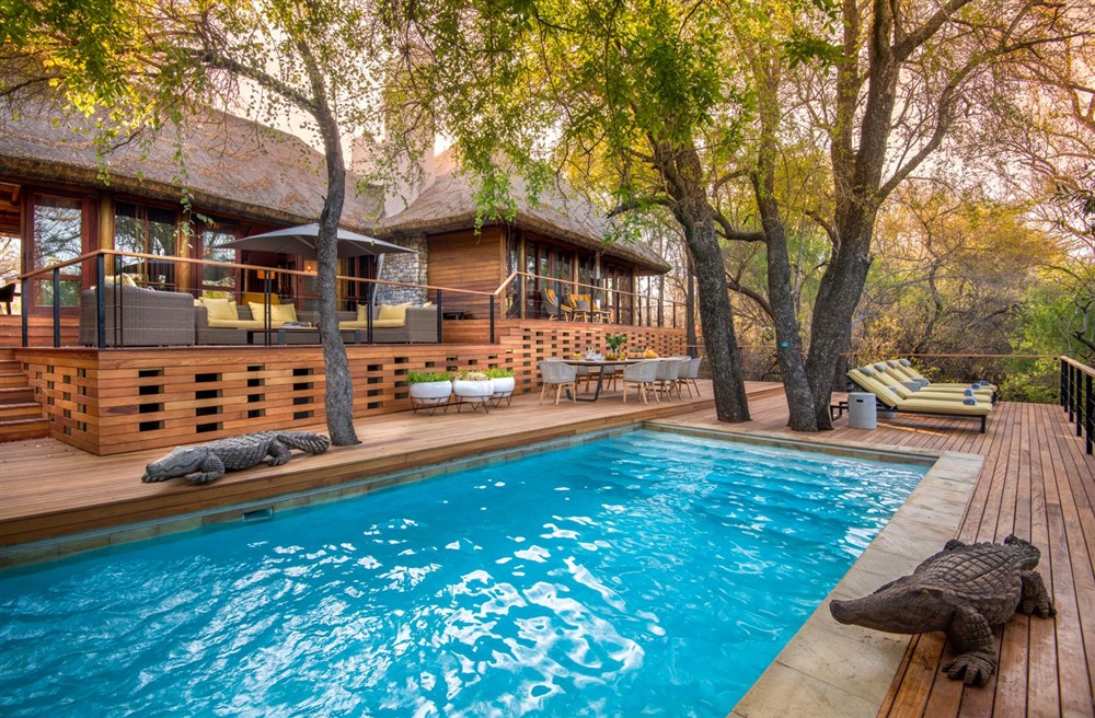 Morukuru River House at Morukuru River House in Madikwe Game Reserve, South Africa