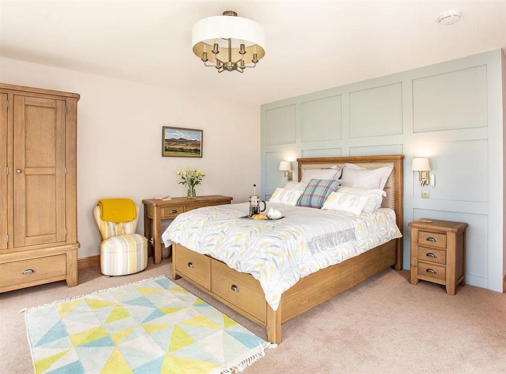 Double bedroom at Morven View in Dunbeath, near Wick, Caithness
