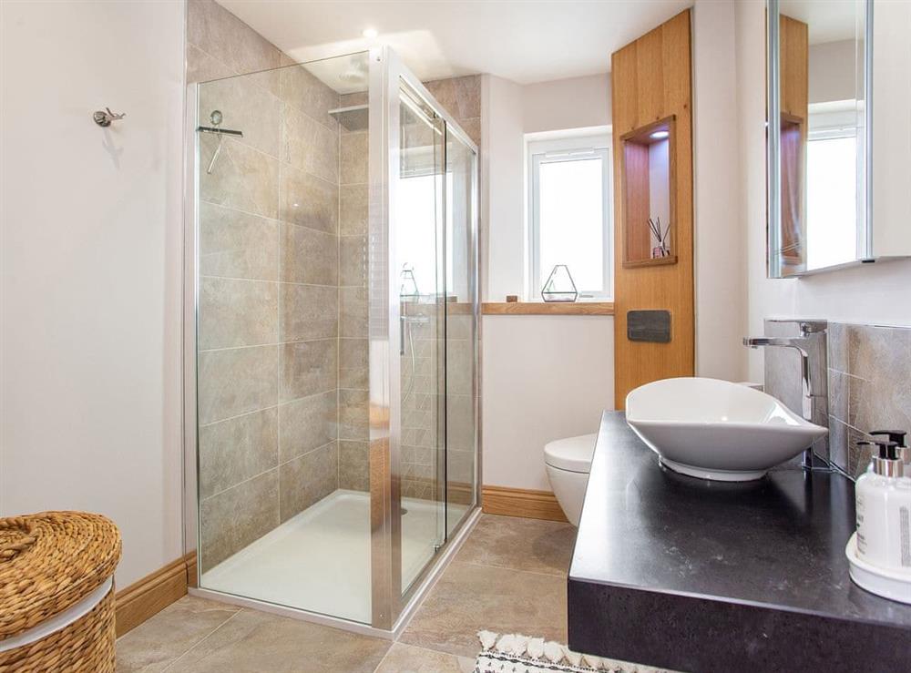 Shower room at Morven View in Dunbeath, near Wick, Caithness