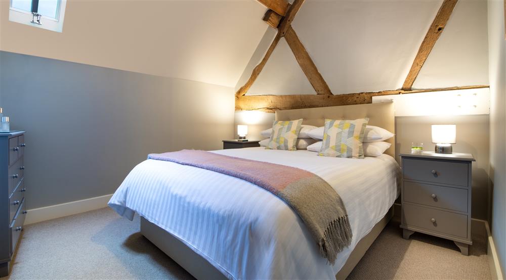 The second double bedroom at Mose Barn in Bridgnorth, Shropshire