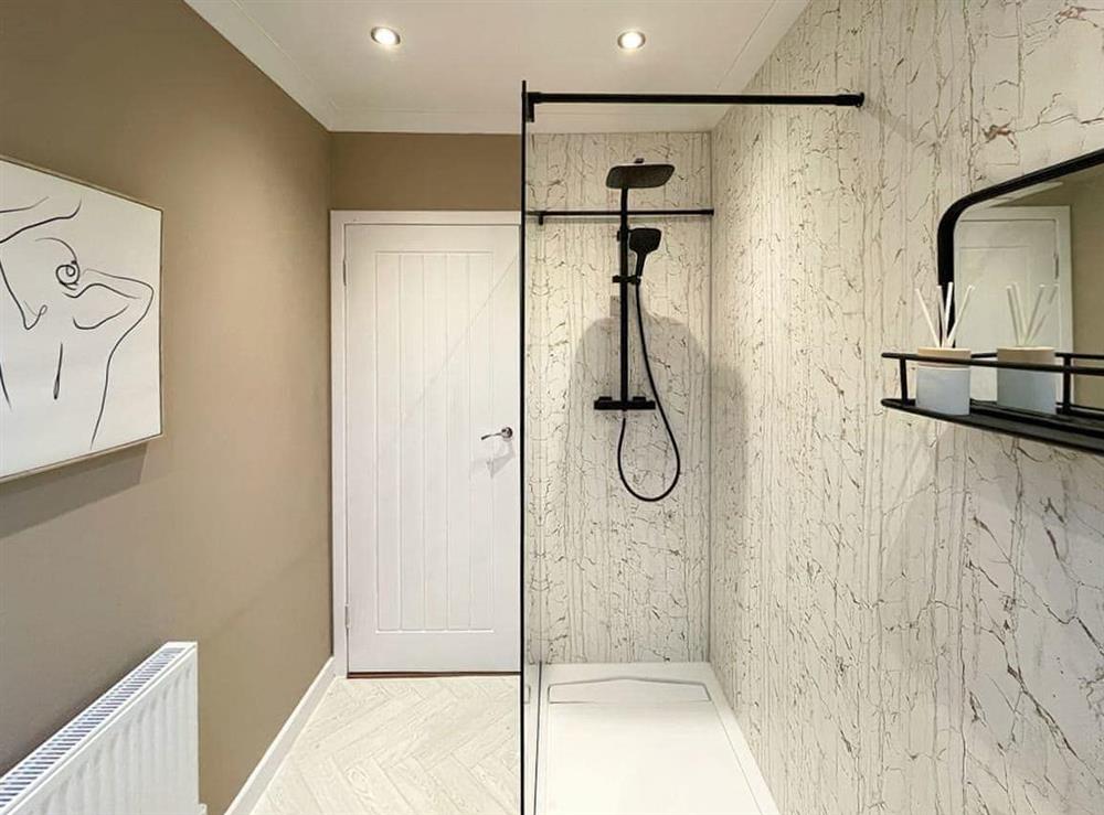 Shower room at Mossdale Cottage in Dalmellington, Ayrshire