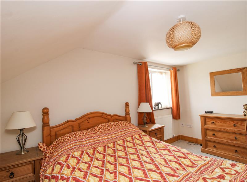 One of the bedrooms at Mossy Lodge, Hemford near Minsterley