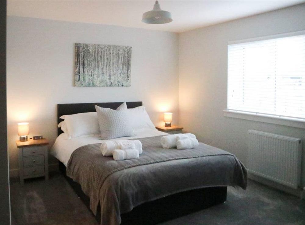 Double bedroom at Mote View Holidays- 4 Mote View in Sandhead, near Stranraer, Wigtownshire