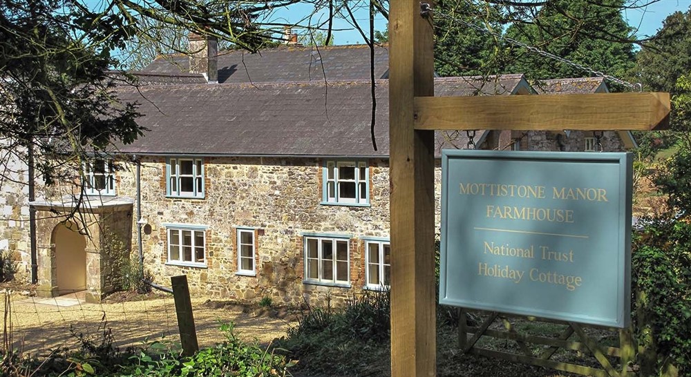 The exterior of Mottistone Manor Farmhouse, Mottistone, Isle of Wight (photo 4) at Mottistone Manor Farmhouse in Newport, Isle Of Wight