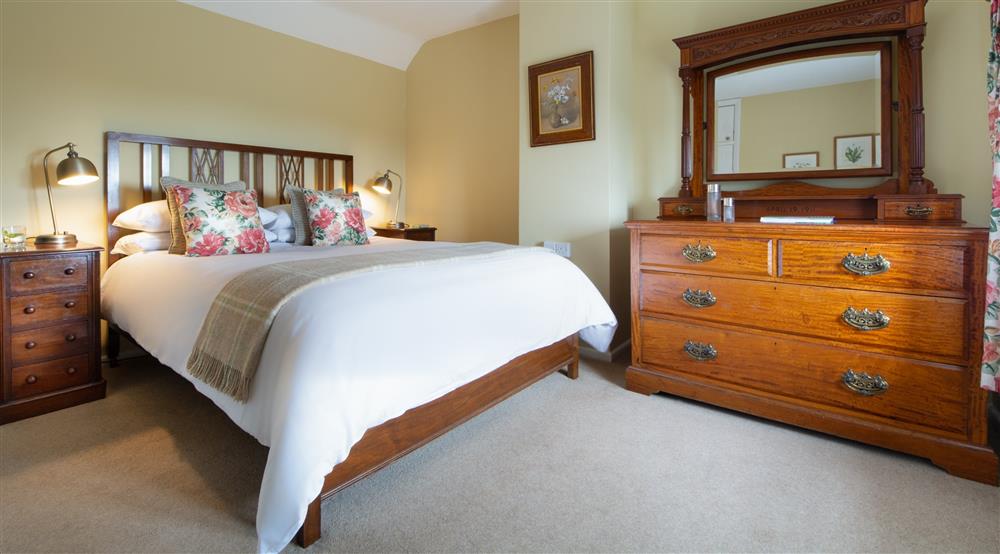The double bedroom at Mottistone Rose Cottage in Newport, Isle Of Wight