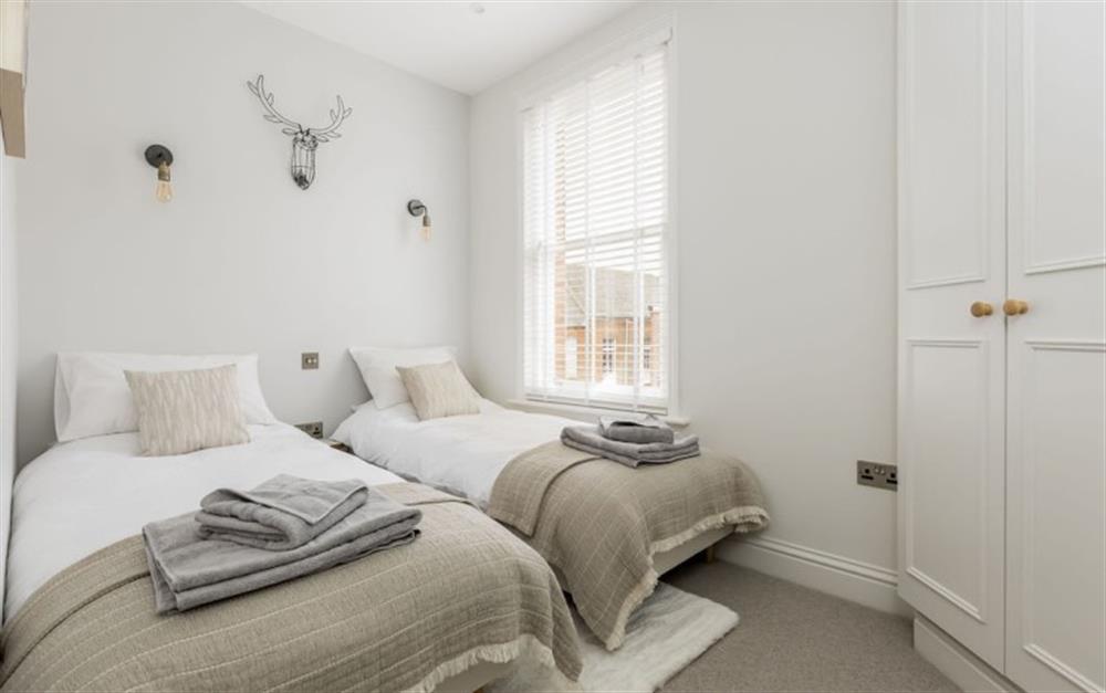 One of the 4 bedrooms at Mount Bank in Lymington