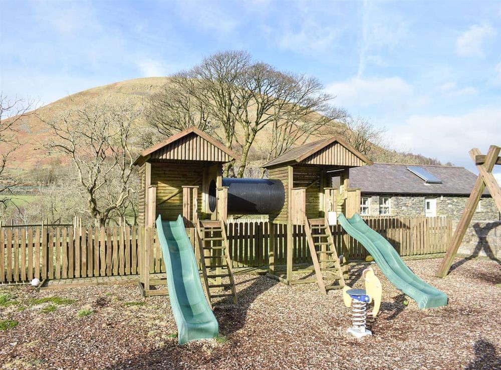 Children’s play area at Mount Cottage in Near Tebay, Cumbria