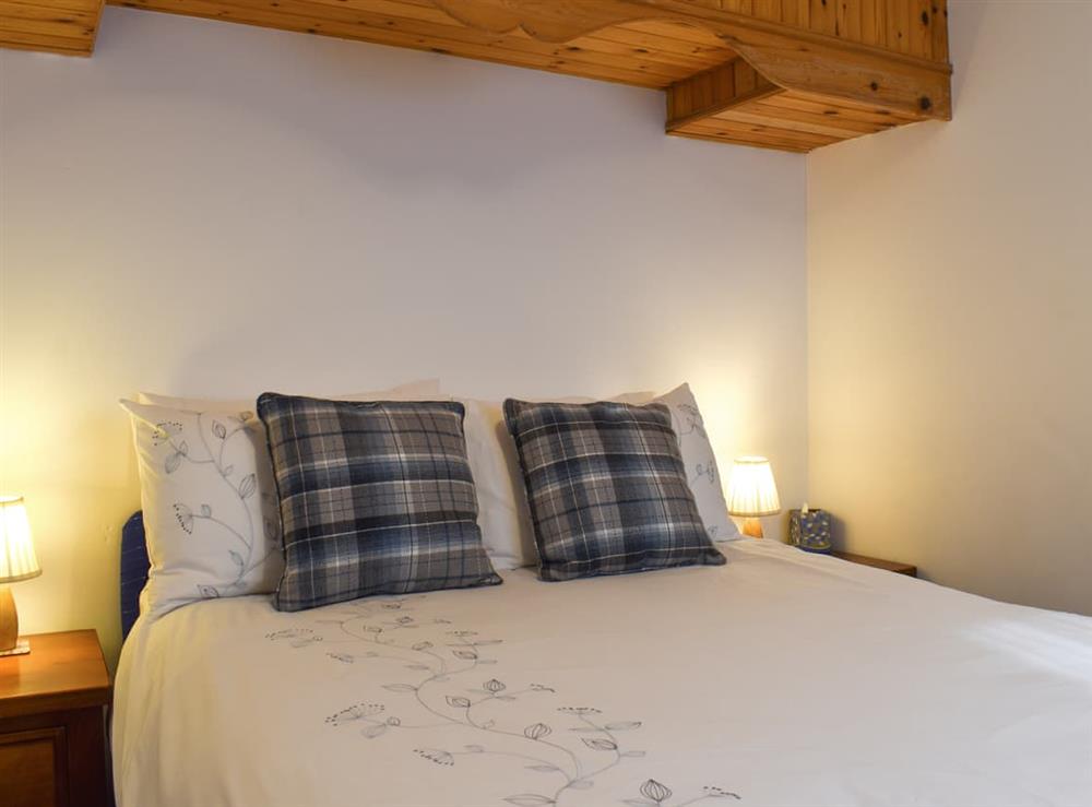 Double bedroom at Mount Cottage in Tatham, near Lancaster, Lancashire