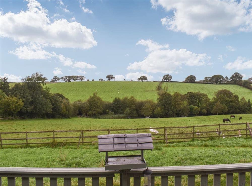 View at Mount Cottage in Tatham, near Lancaster, Lancashire